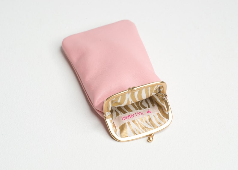 small gift boho style retro style handmade Eyewear case in genuine leather