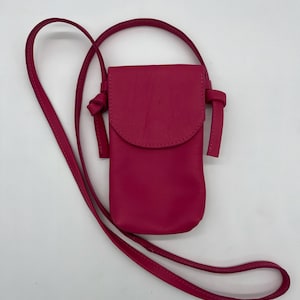 Cell phone case leather, small bag, crossbody bag, shoulder bag, shoulder bag handbag with leather strap
