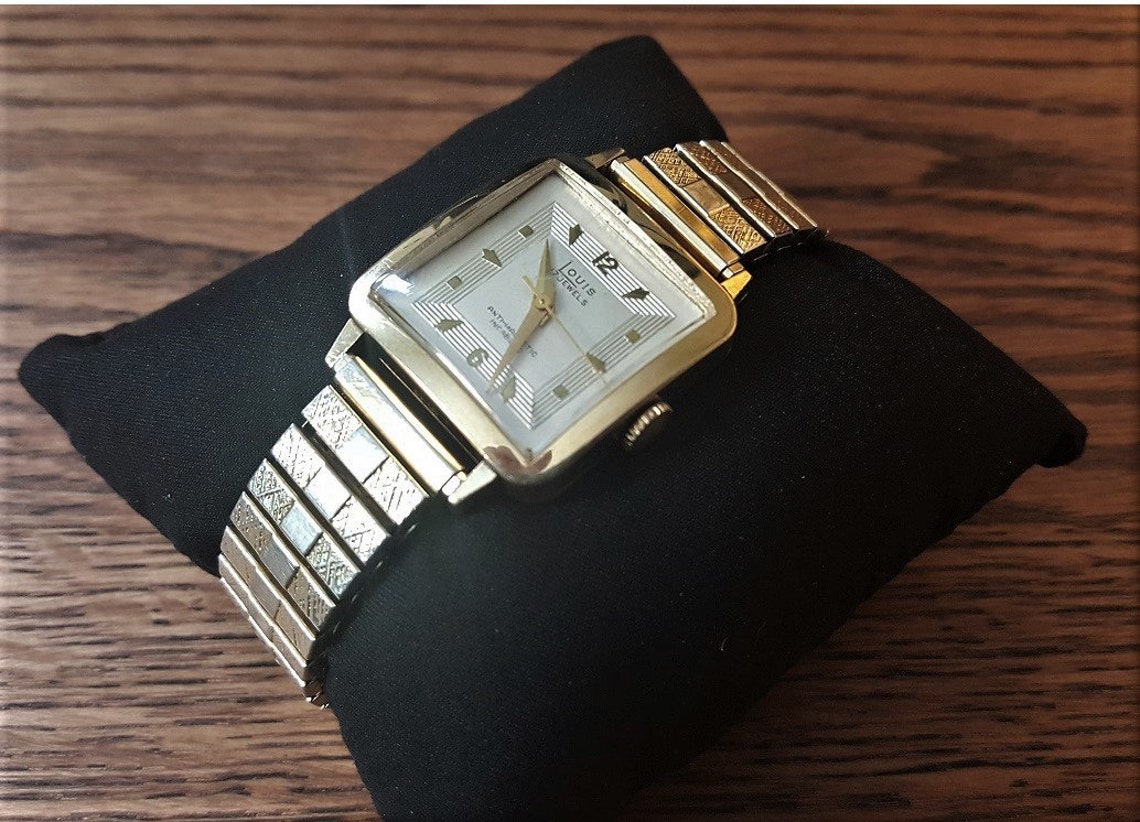 Vintage Louis 17 Jewel Wrist Watch Etsy