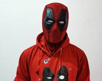 Deadpool mask / deadpool faceshell / deadpool cosplay / deadpool faceshell / deadpool helmet replica