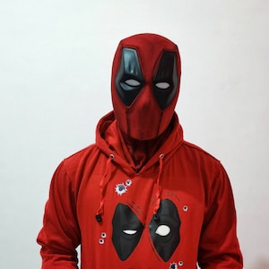 Deadpool mask / deadpool faceshell / deadpool cosplay / deadpool faceshell / deadpool helmet replica