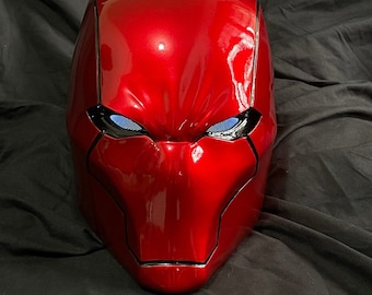 Red hood Helmet Mask Jason Todd Halloween Costume props