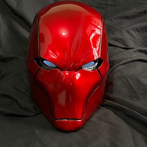 Red hood Helmet Mask Jason Todd Halloween Costume props