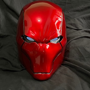 Red hood Helmet Mask Jason Todd Halloween Costume props