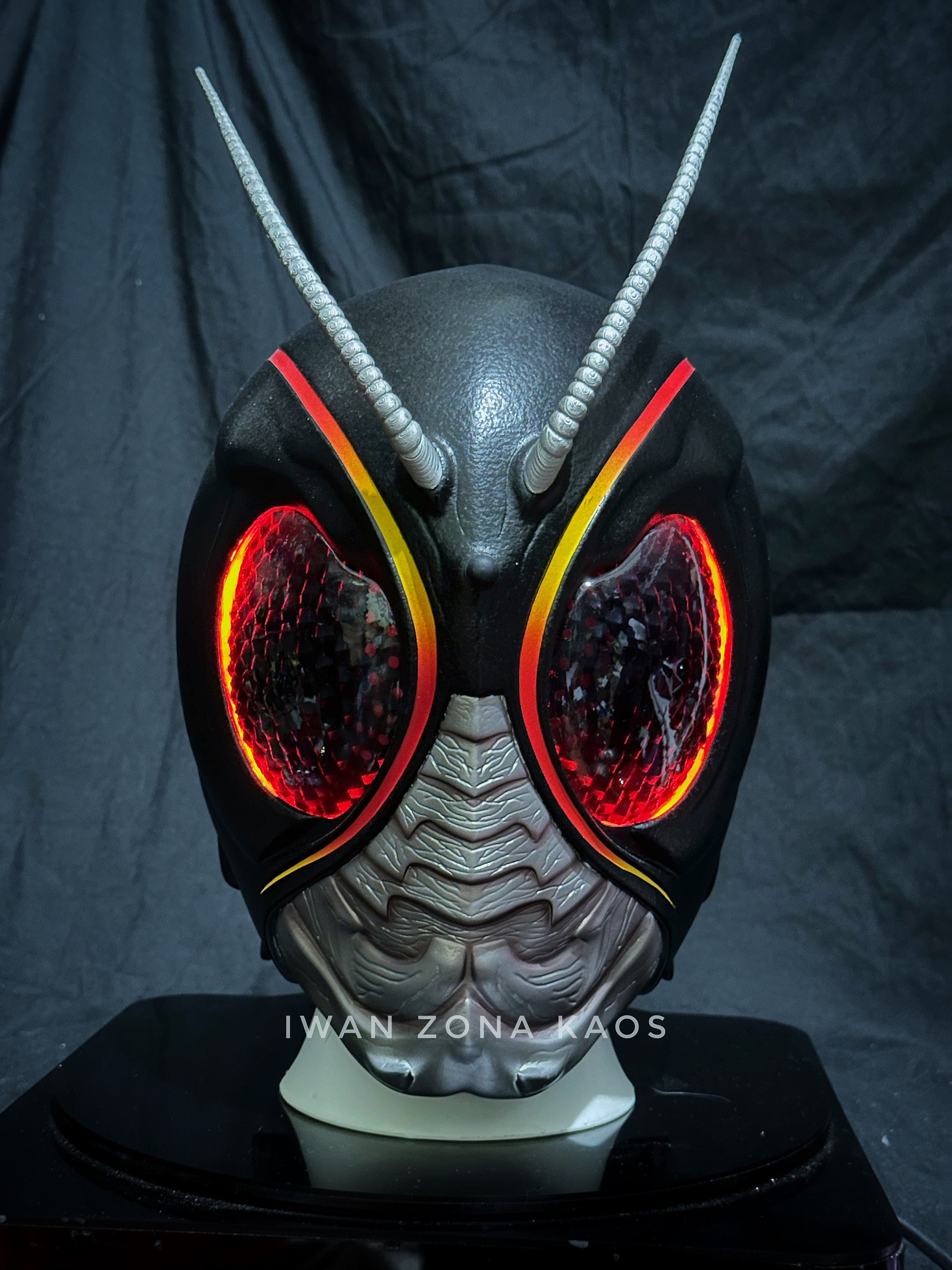 Kamen Rider Black Sun 2022 Series Masked Rider Black Helmet Kamen Rider Black Sun 2022 Series Masked Rider Black Helmet