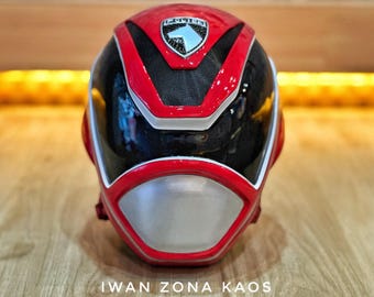 Spd red ranger helmet