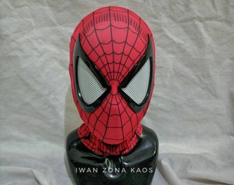 Comic style mask Shell and lenses / bagley / mcfarlane / ultimate/ faceshell