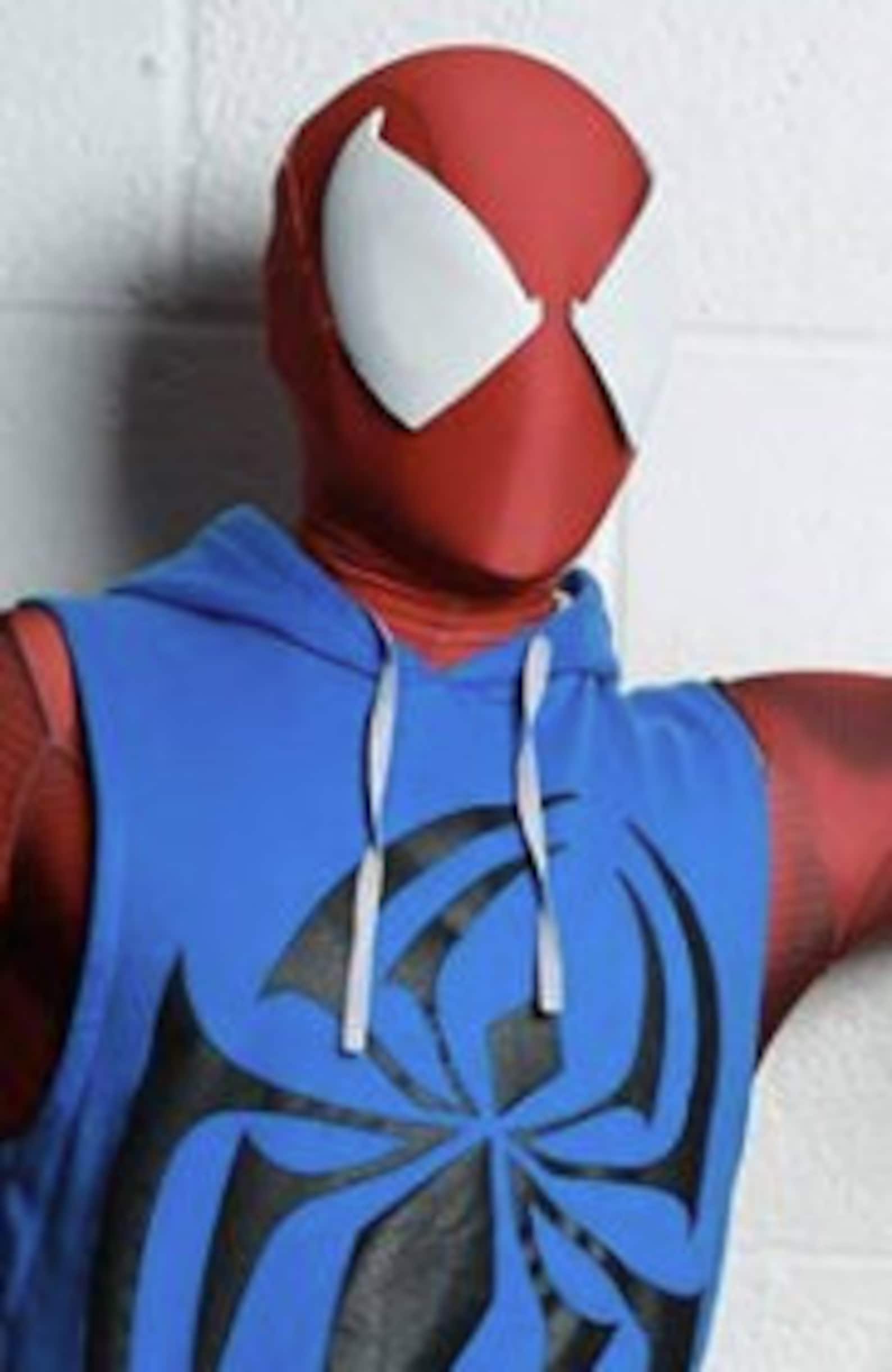 Scarlet Spiderman Faceshell and Lenses / Scarlet Spider | Etsy