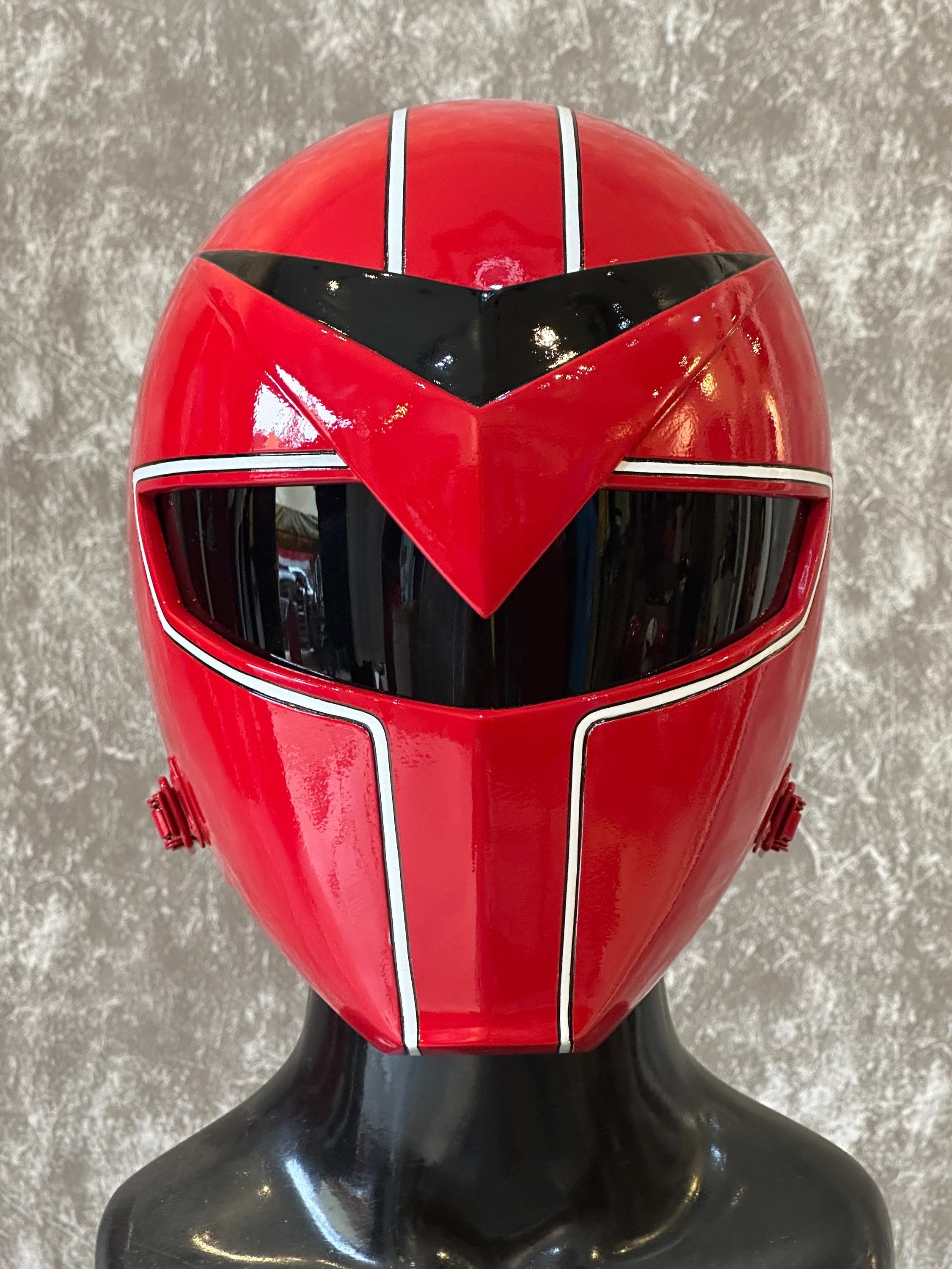 忍風戦隊ハリケンジャー ハリケンレッド ヘルメットコスプレ用マスク 1/1 忍風戦隊ハリケンジャー ハリケンレッド ヘルメットコスプレ用