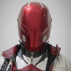 custom red hood batman arkham knight real motorcycle helmet – StarCine Collectible go find the Custom Foam Helmet listing for just that Red Hood Motorcycle Helmet. DOT&ECE