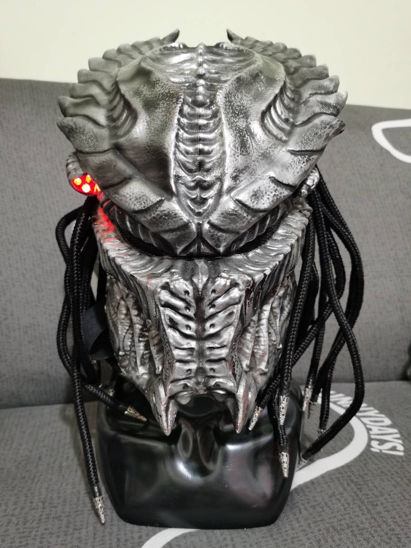 necaプレデター用カスタムマスク Custom 1/4 Elite Predator Mask For Neca Jungle Hunter