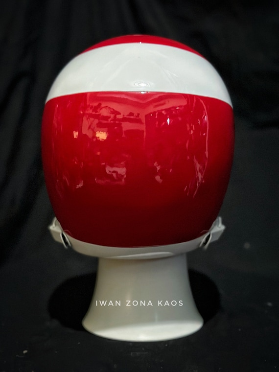 ミスター 赤ヘル Red Space Ranger Helmet / Denji Sentai Megaranger Helmet - Etsy