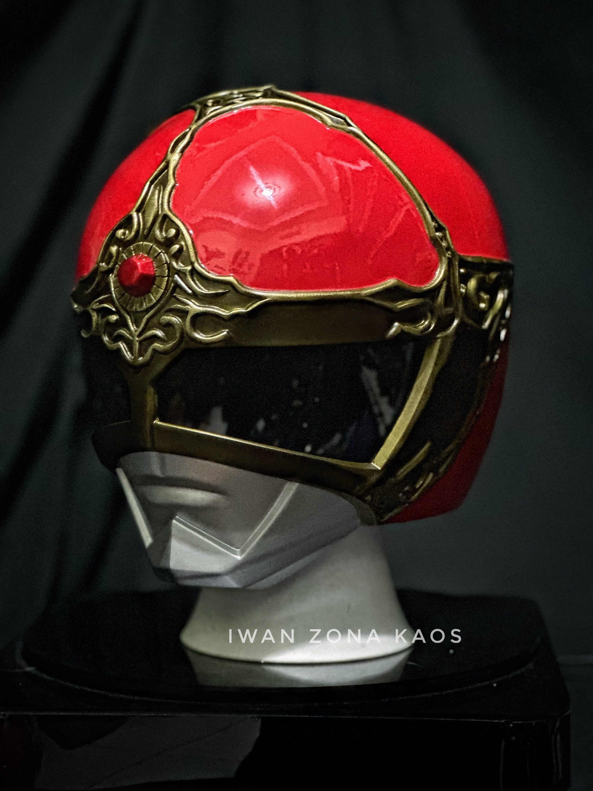 Goggle Red Dai Sentai Helmet / Power Ranger Helmet - Etsy
