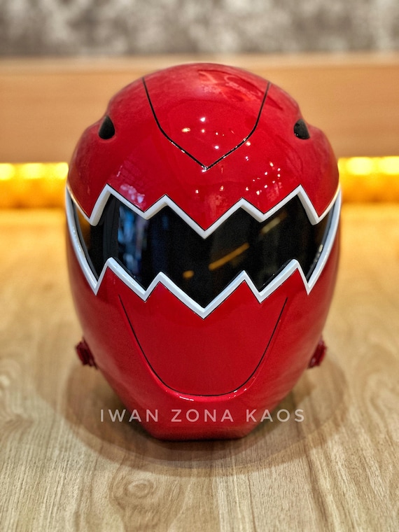 パワーレンジャー ダイノサンダー レッドヘルメット - Etsy 日本