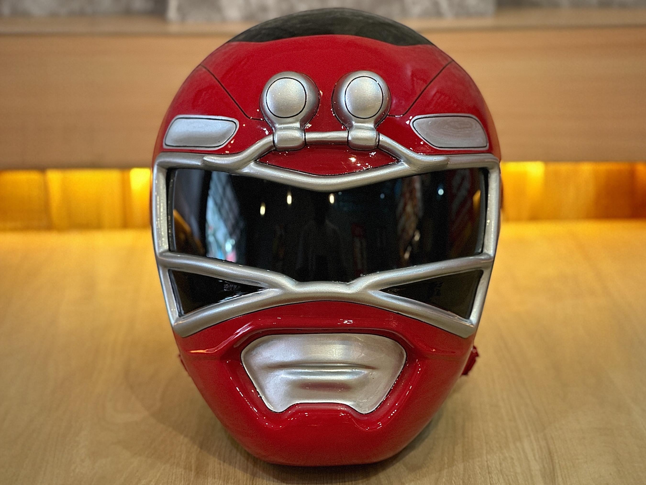 当時物　☆希少☆　レトロ　カーレンジャー　ヘルメット ※値下げ可能です レッドレンジャーターボ/カーレンジャーヘルメット - Etsy 日本