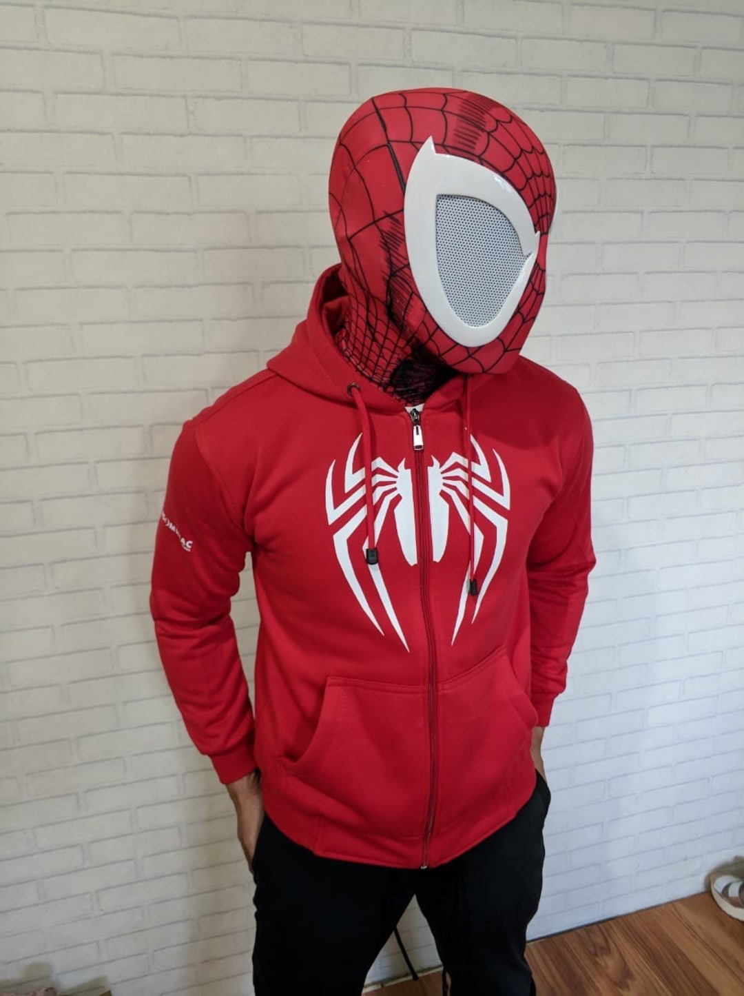 Enfants Garçon Spider-man Sweats à capuche Zip Coat Veste Top Outwear Fans  Cadeau