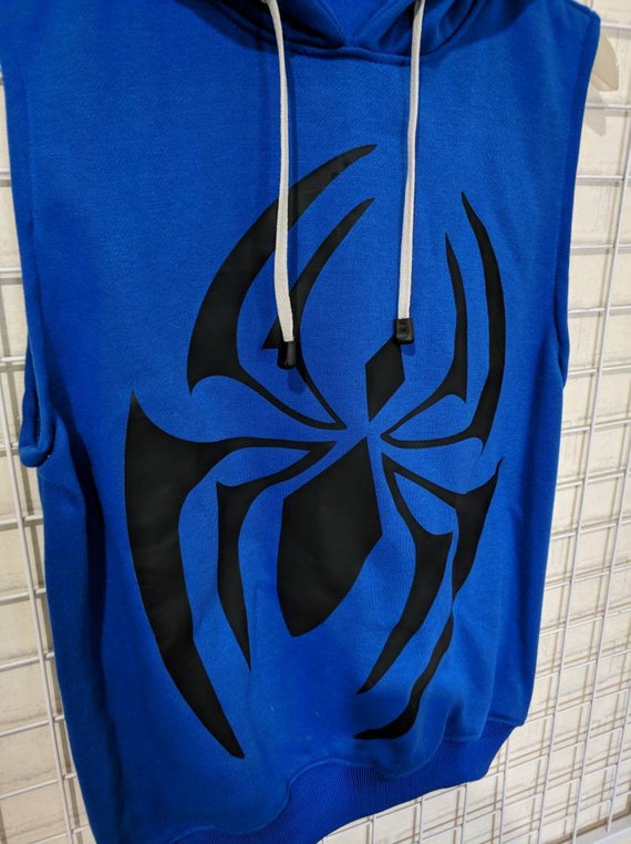 Scarlet spider hoodie blue store