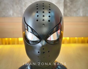 アレックス・ロス スパイダーマン フェイスシェルレンズ：ホワイト