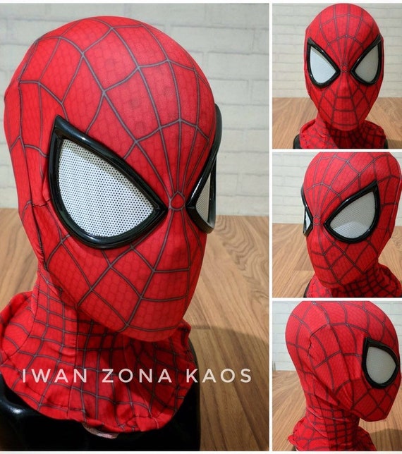 hvis Grønne bønner Charles Keasing The Amazing Spiderman 2 Mask With Shell and Lenses - Etsy Hong Kong