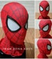 The amazing spiderman 2 mask with shell and lenses 