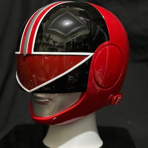 red Power Rangers time force helmet / mirai sentai time ranger helmet