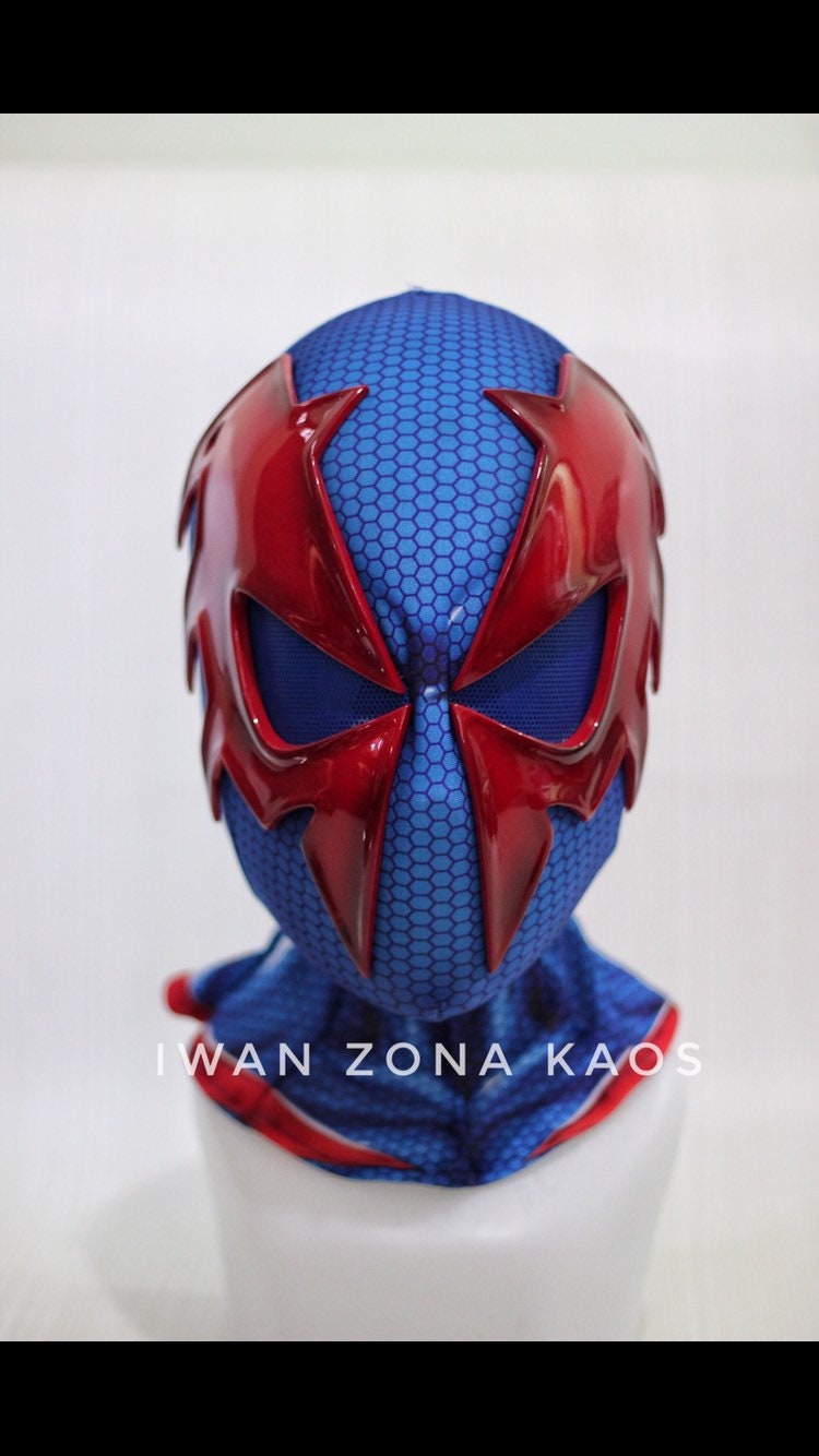 Máscara spiderman 2099 con carcasa y lentes - Etsy España