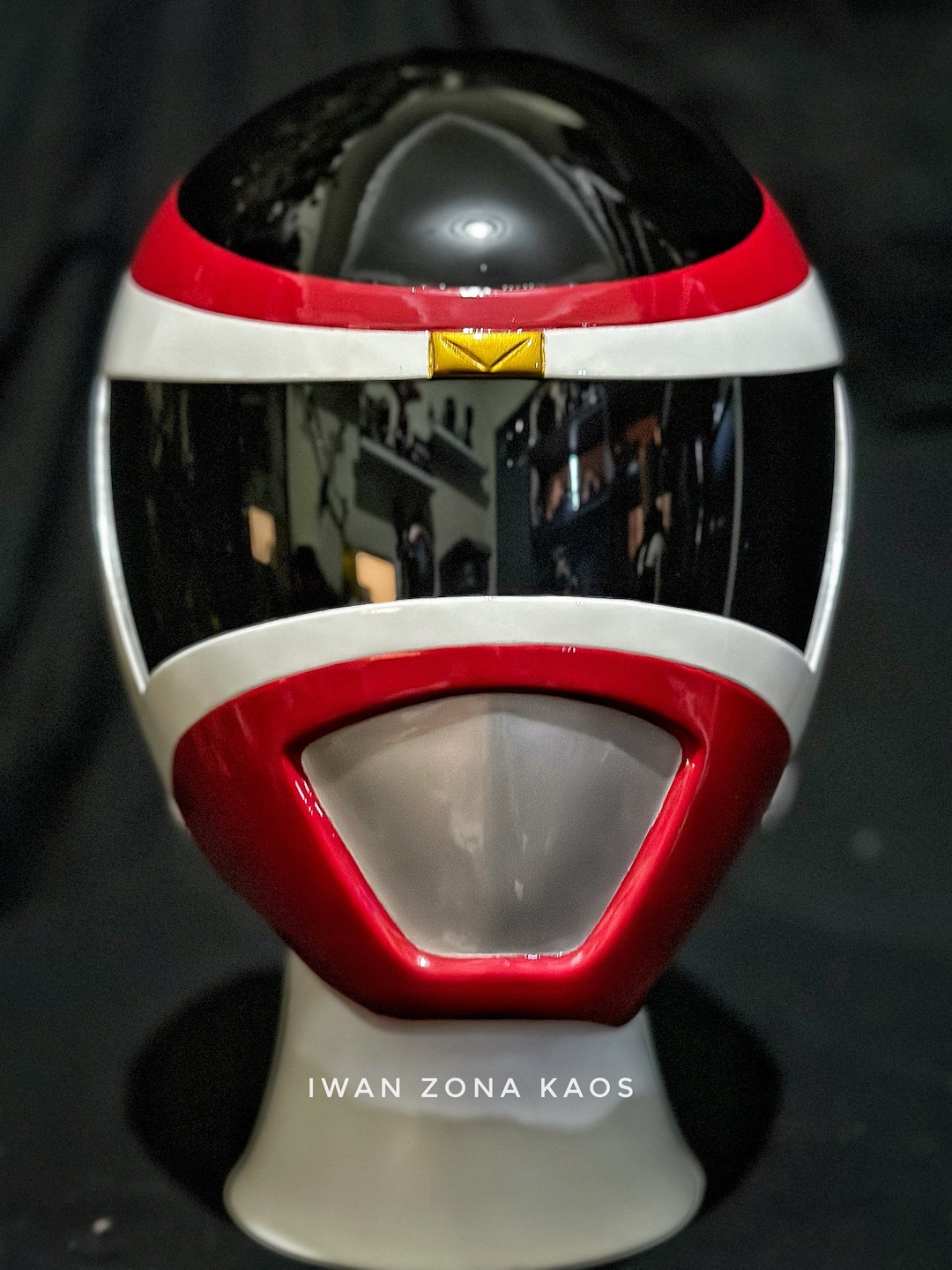 赤いスペースレンジャーヘルメット / 電磁戦隊メガレンジャー