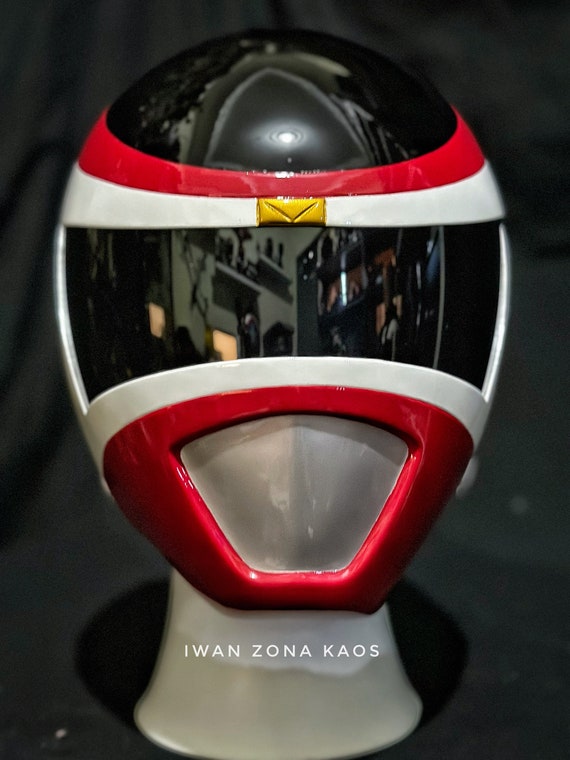 Red Space Ranger Helmet / Denji Sentai Megaranger Helmet - Etsy
