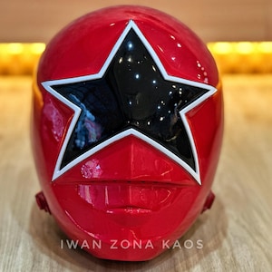 Power rangers Zeo red helmet