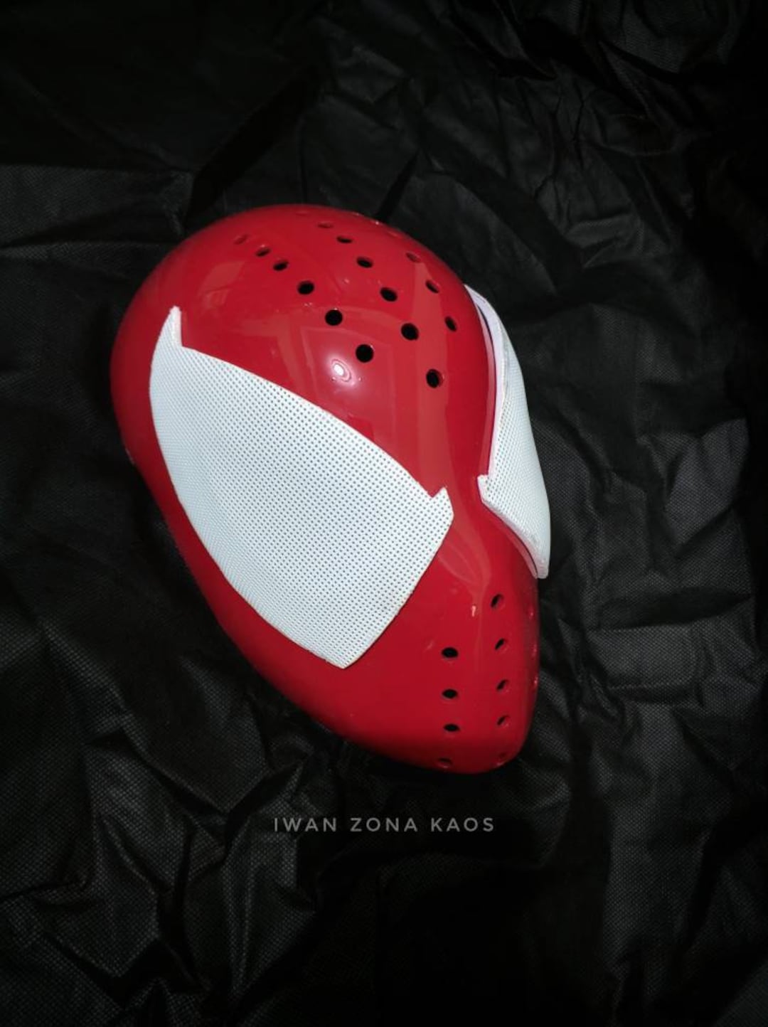 Scarlet Spiderman Faceshell and Lenses / Scarlet Spider - Etsy