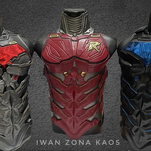 chest and torso cosplay / custom / body armor / red hood /robin /knightwing