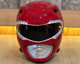 Red Ranger Mmpr Helmet (free Shipping) - Etsy