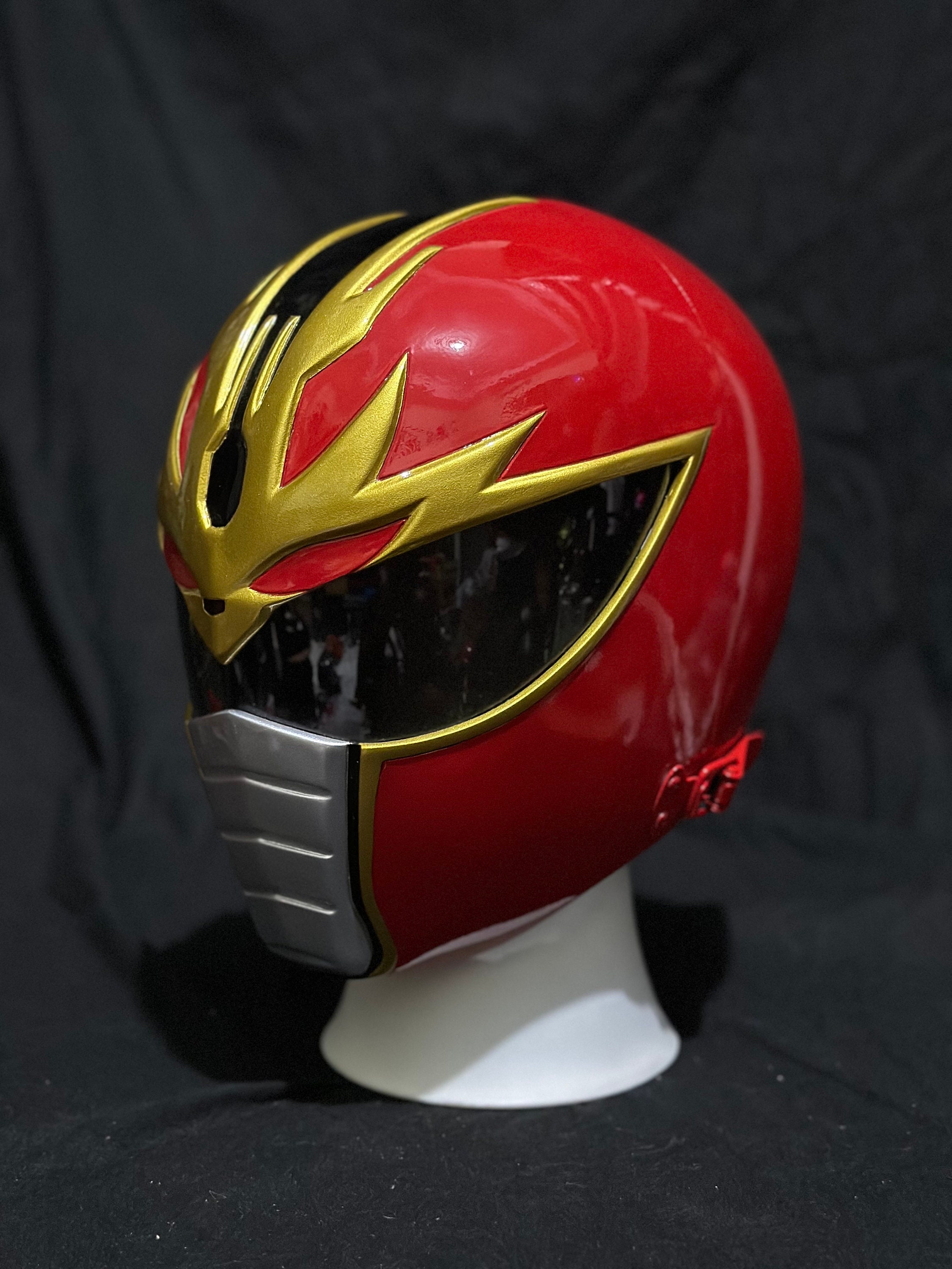 Power Rangers Red Squadron Helmet / Gosei Sentai Dairanger Ryu Ranger ...