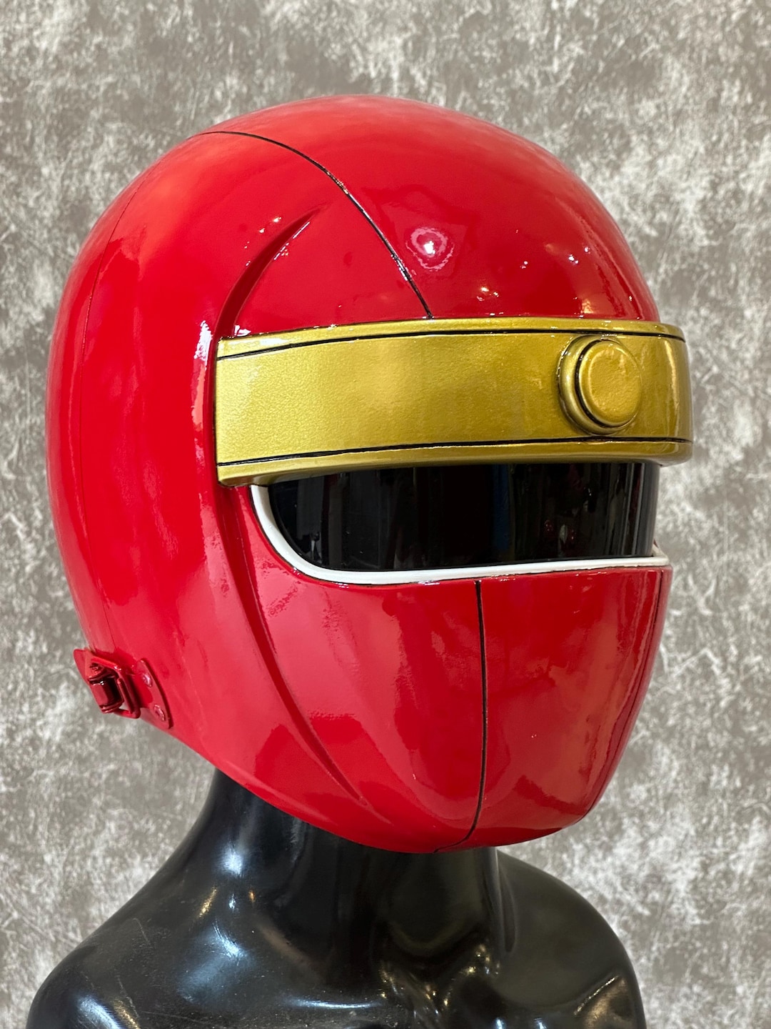 Alien Ranger Kakuranger Red Helmet - Etsy Alien Ranger Kakuranger Red Helmet - Etsy