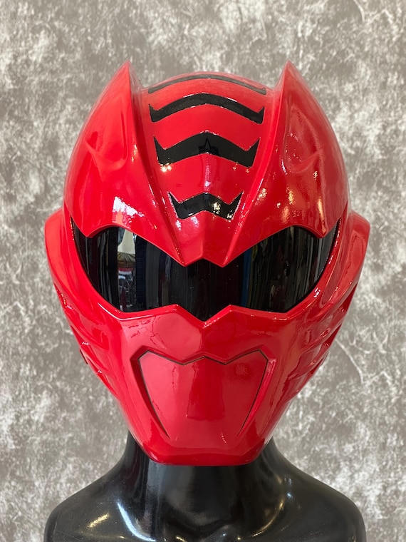 Power Rangers Jungle Fury Red Helmet / Geki Red Helmet - Etsy