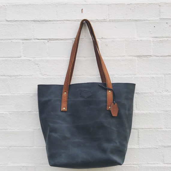 oversized leather handbag