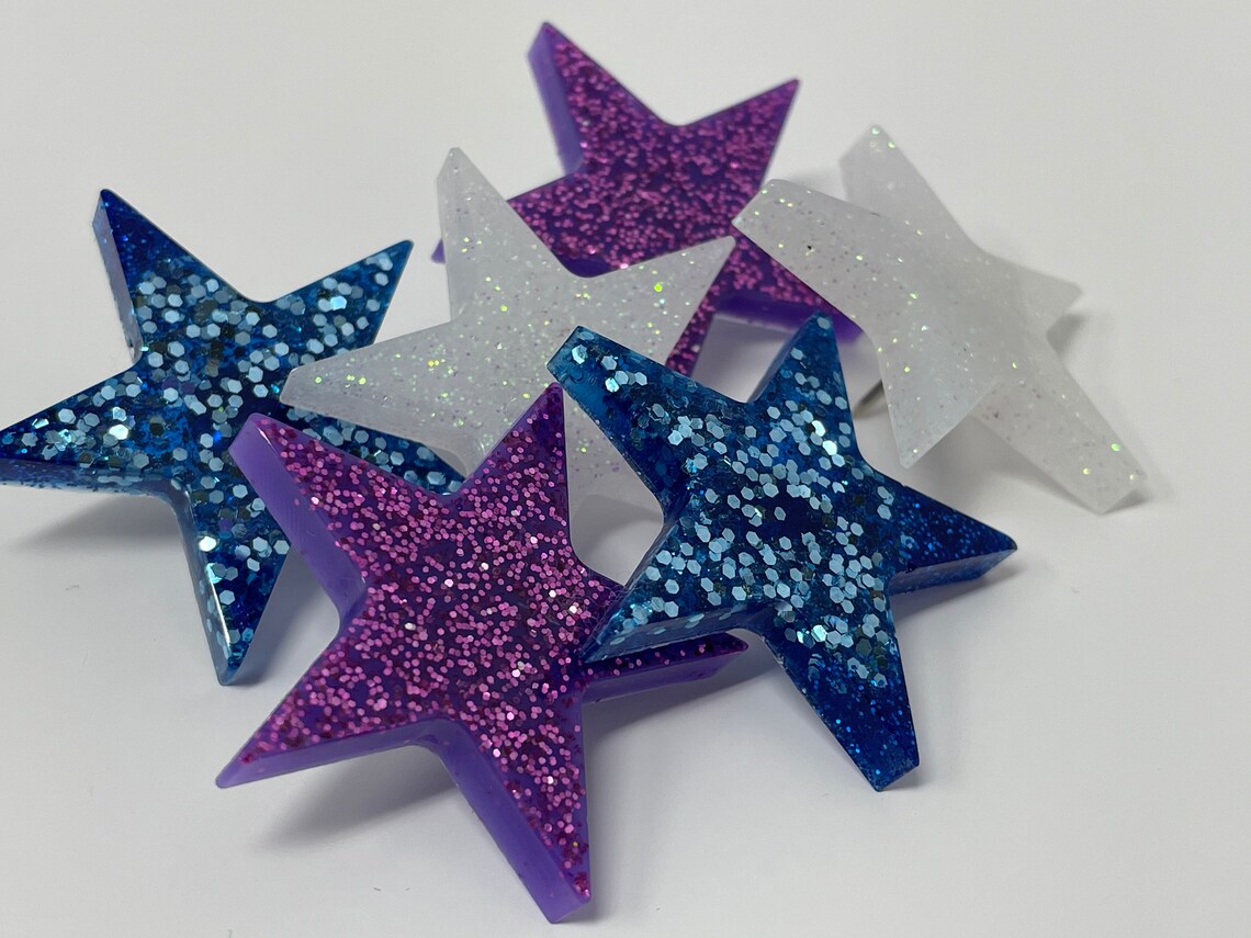 Star Push Pin Set1 Etsy