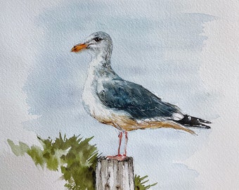 One off original watercolour painting on quality Arches paper.