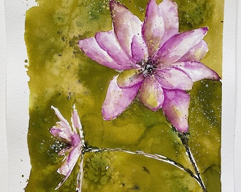 One off original watercolour painting on quality watercolour paper.