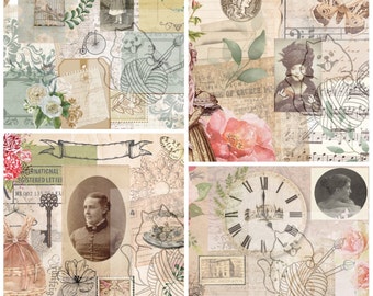 Mixed Collage printable.