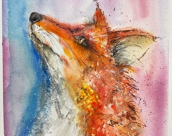 One off original watercolour painting on quality Arches paper.