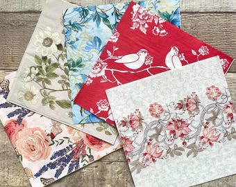 Paper napkins for crafting.
