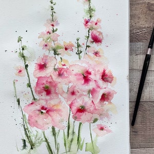 One off original watercolour painting on quality watercolour paper.