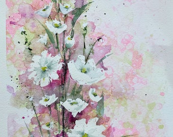 One off original watercolour painting on quality watercolour paper.