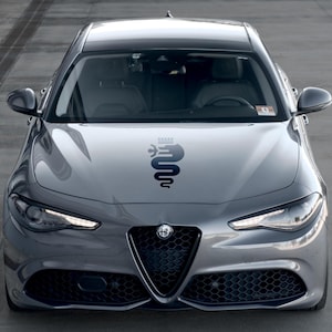 Alfa Romeo Serpent Hood Decal