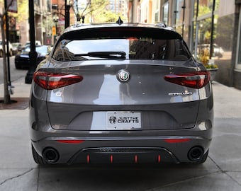 Alfa Romeo Stelvio Diffuser Stripe Decals (2.0L)