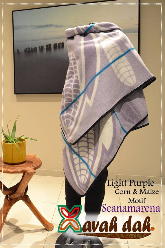 Basotho Blanket Seanamarena light Purple Etsy Canada