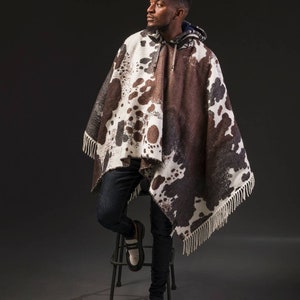 Poncho-châle (inspiration zouloue)