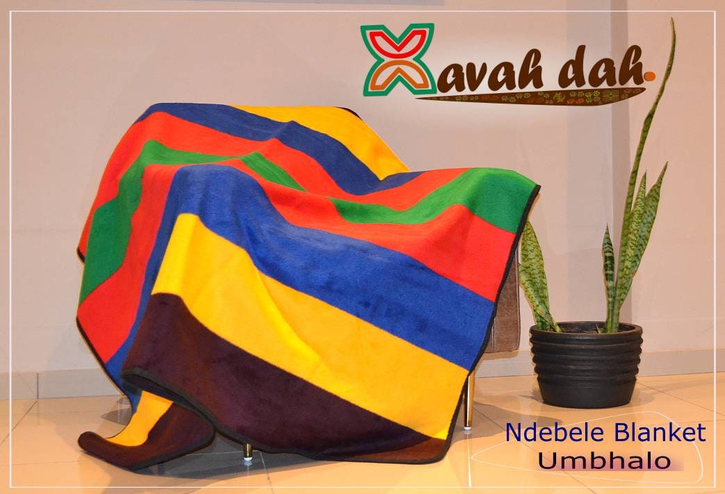 Ndebele Blanket Umbhalo Etsy UK