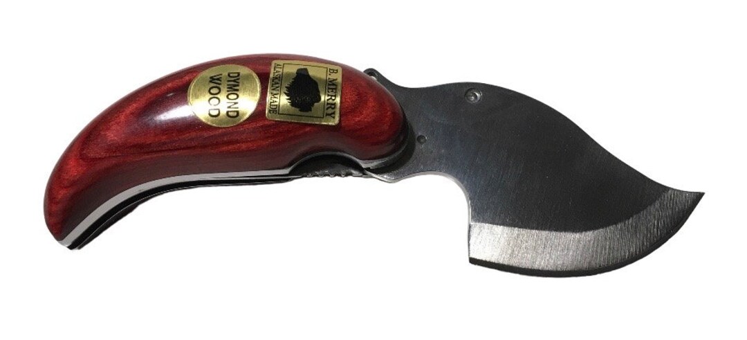 Handmade Made in Alaska Dymondwood Pocket Ulu Redwood - Etsy Australia
